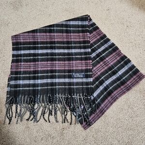 Vintage Burberrys Scarf Lamb Wool Scarf
